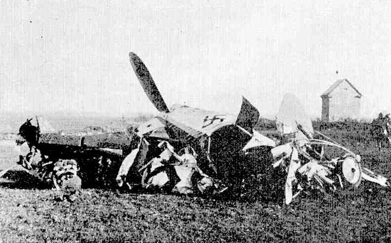 Bulldog wreckage